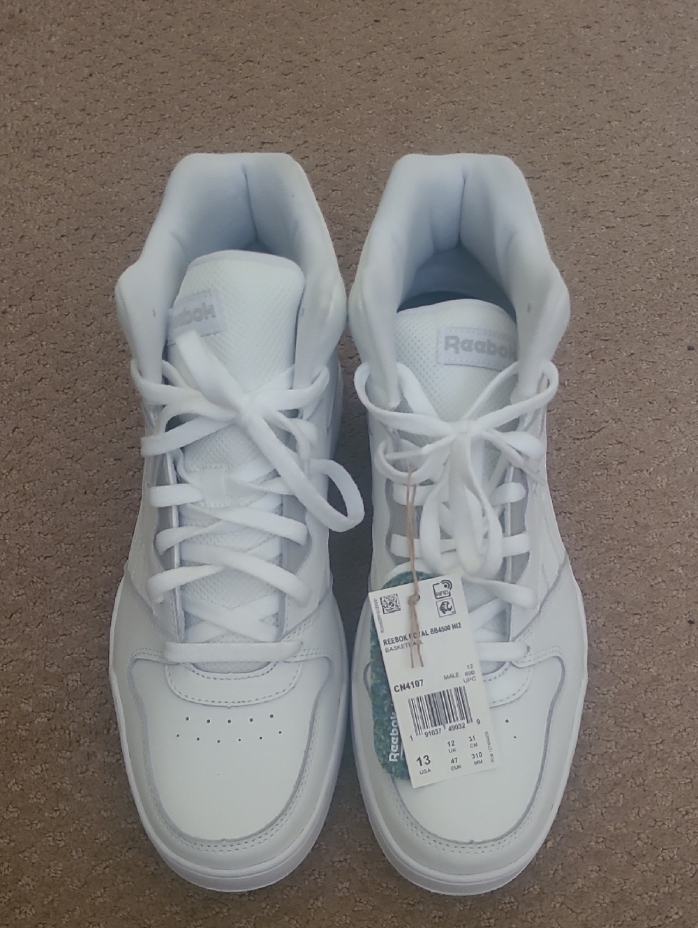 New Reebok Men's size 13  Royal BB4500 Hi2 High Top Sneakers